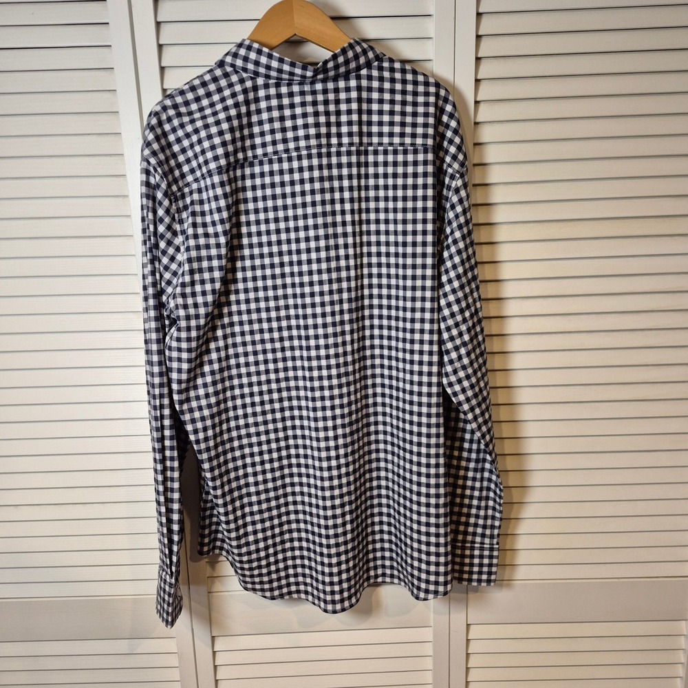 Daniel Hechter Paris Mens XXL Gingham Check Button Down Long Sleeve Shirt NWT - Picture 11 of 11